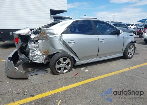 2010 Kia Forte Ex из США, поврежденный, VIN KNAFU4A20A5107010